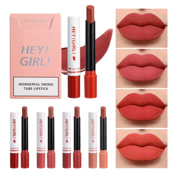 4-in-1 Matte Lipstick Set – Long-Lasting, Non-Sticky & Trendy Shades for Pakistani Makeup Lovers - Image 2