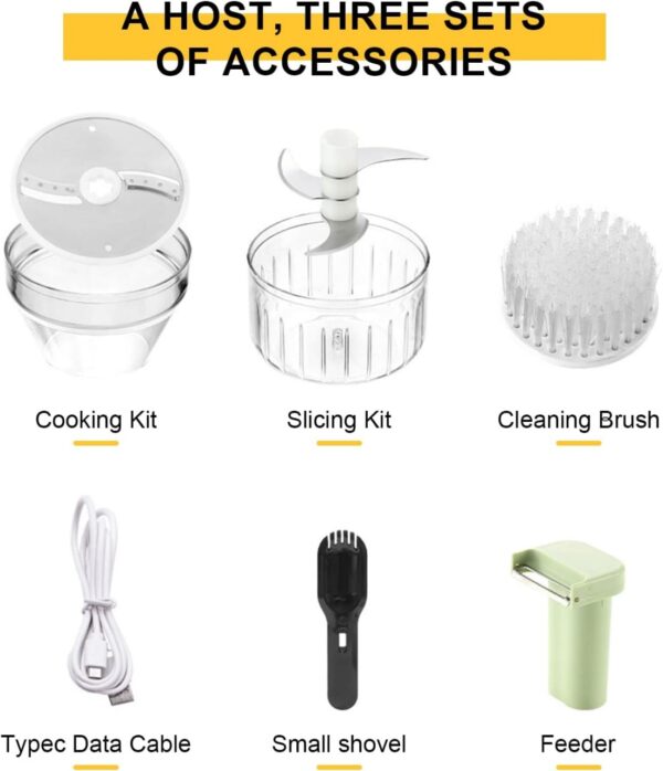 Handheld Hammer Electric Vegetable Cutter - Image 4